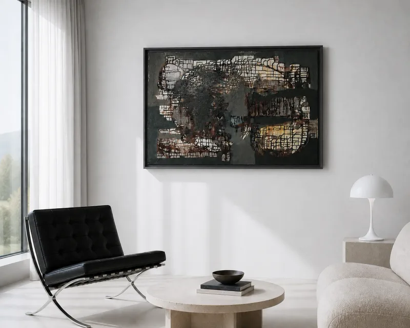 Gemälde an der Wand